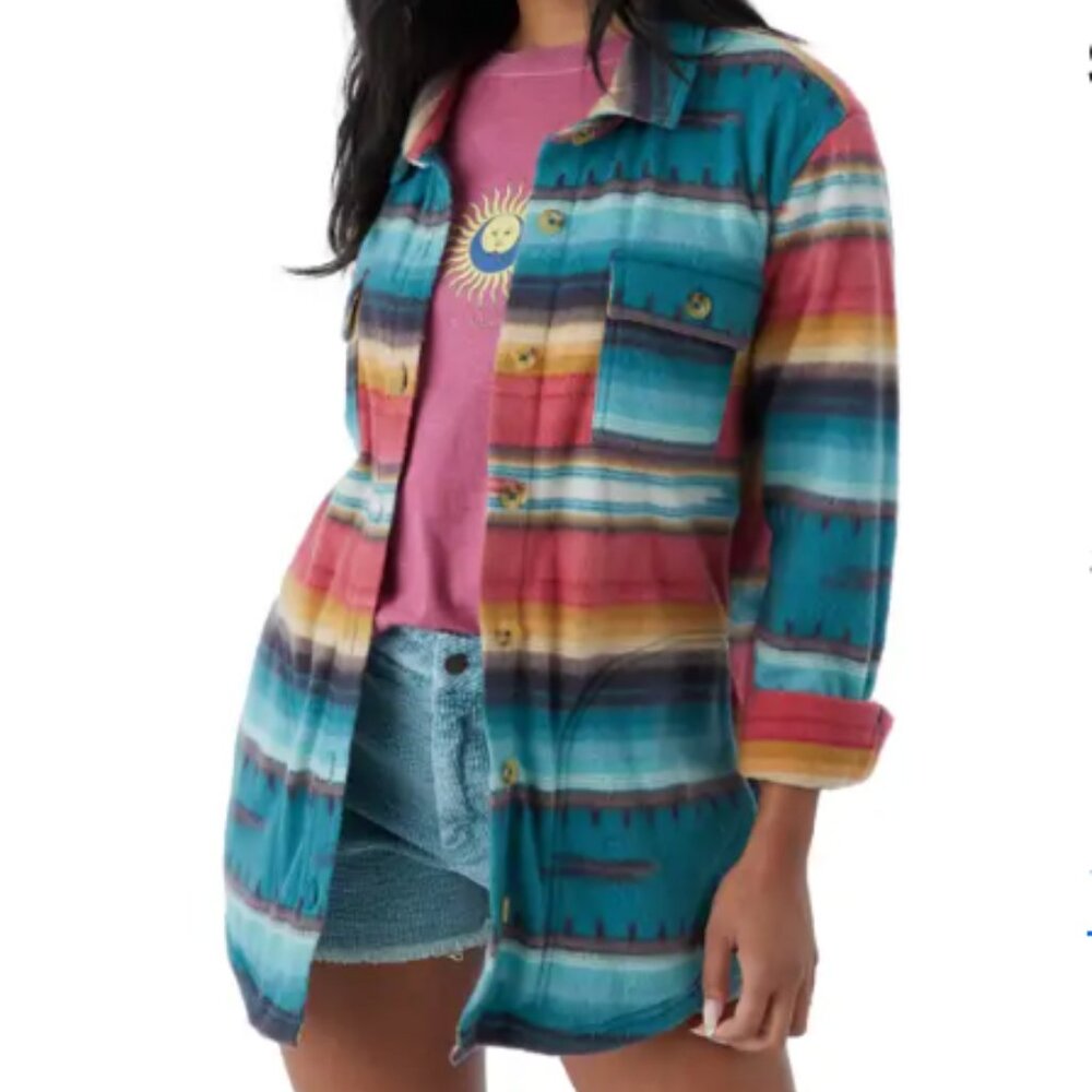 O'Neill Collins Plaid Fleece Button-Up Shirt
